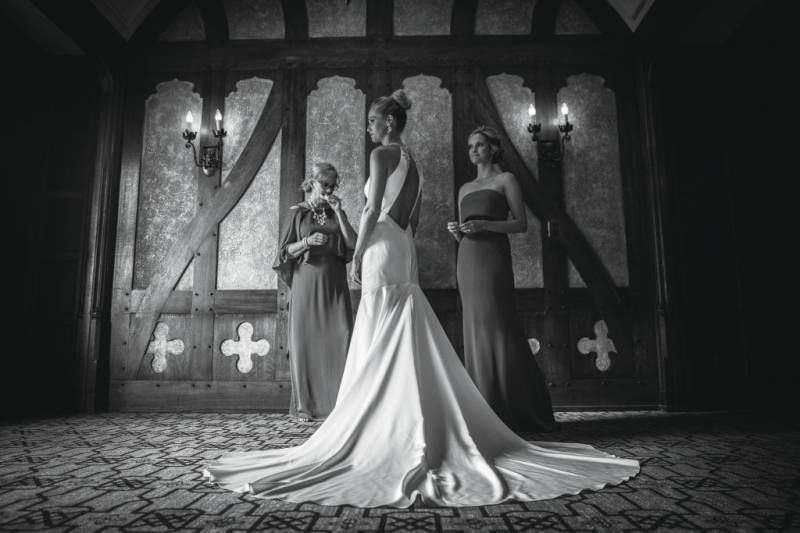 bridal gown