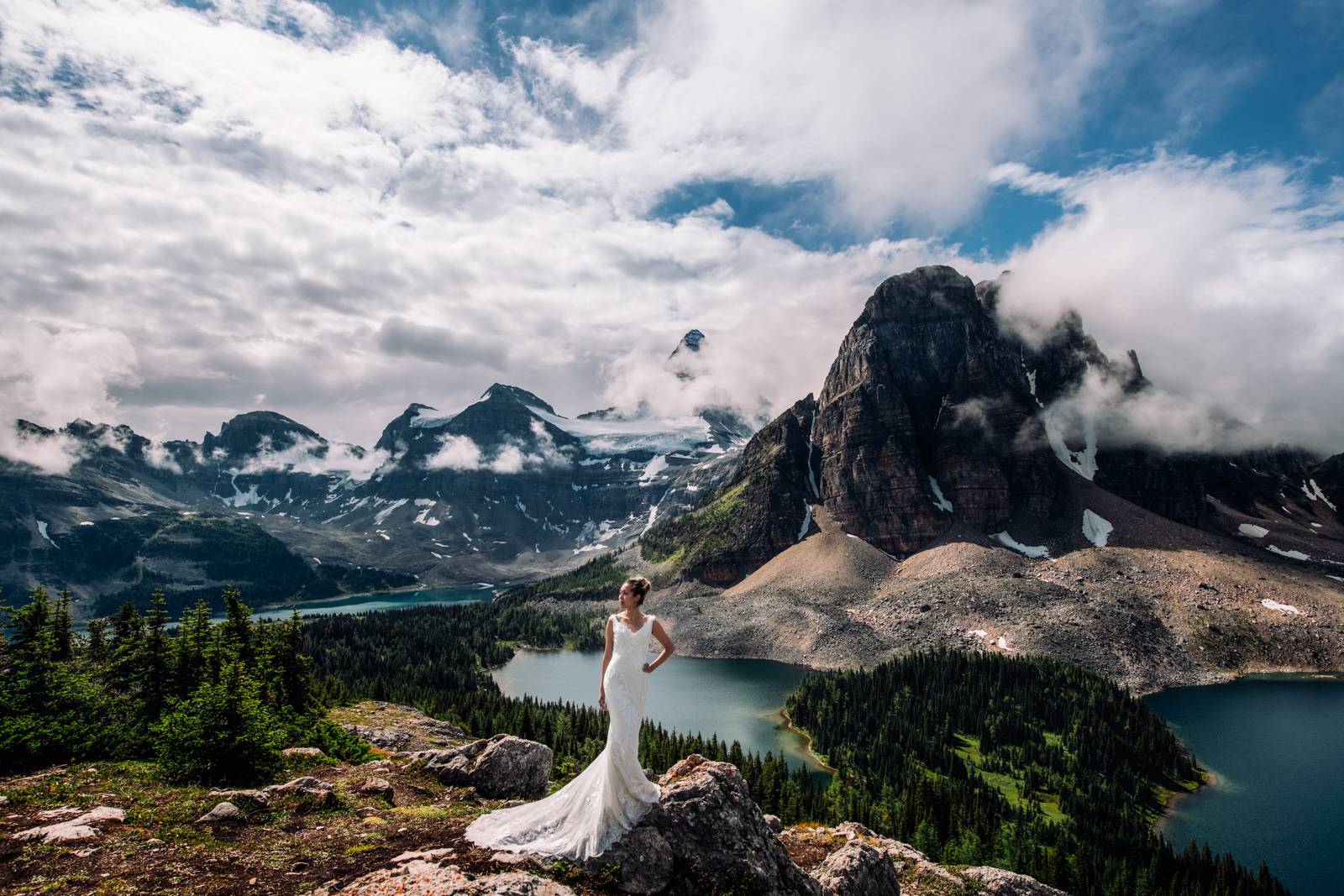 Rocky Mountain bride.