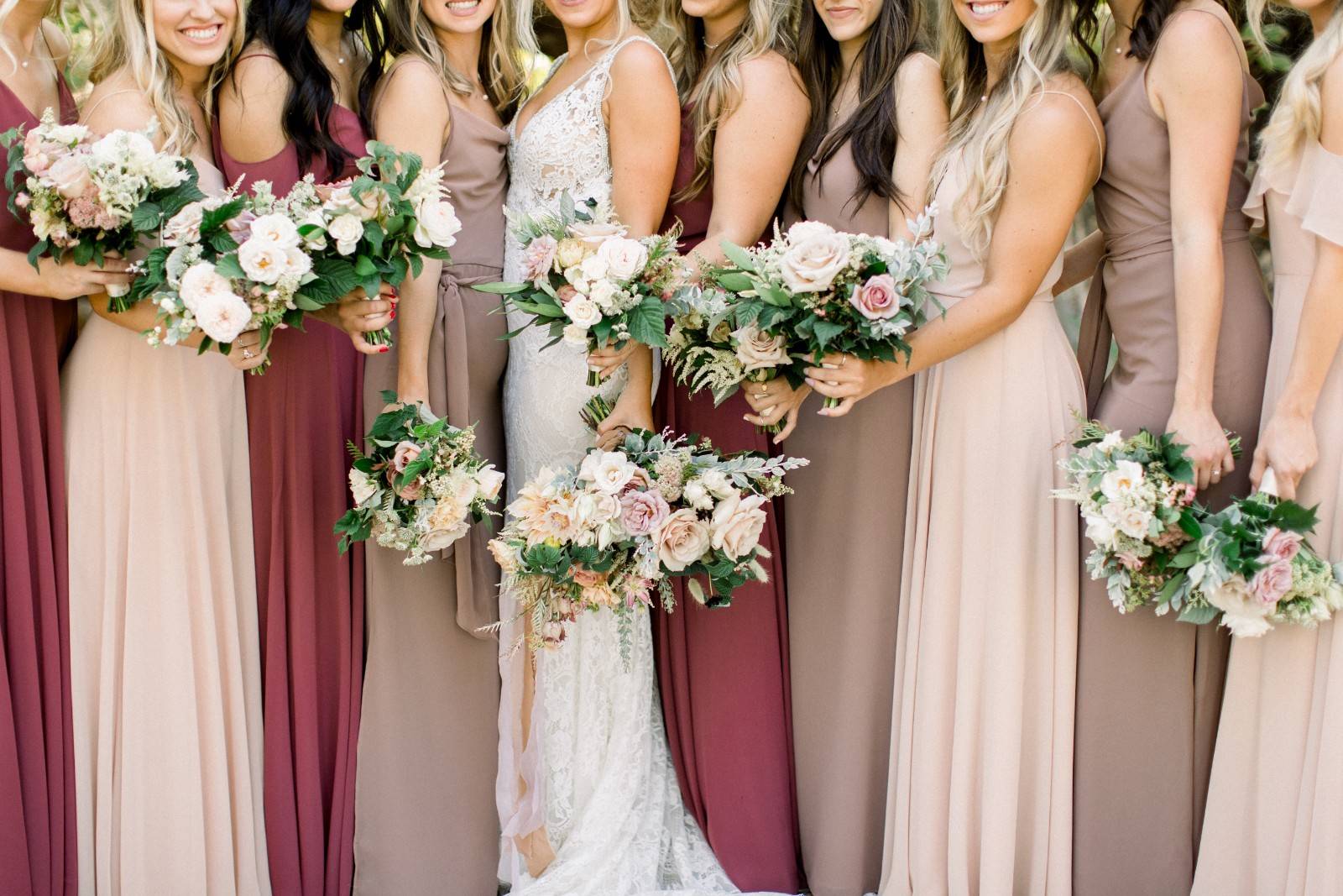 The Complete Guide To Mismatched Bridesmaid Dresses Zola, 46% OFF