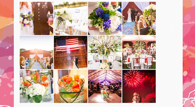 new website for wedding floral designer nashville enchanted florist flower pictures