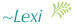 Lexi's Sign-Off