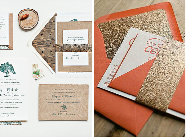 Lake Tahoe Fall Inspired Wedding Invitations Lake Tahoe