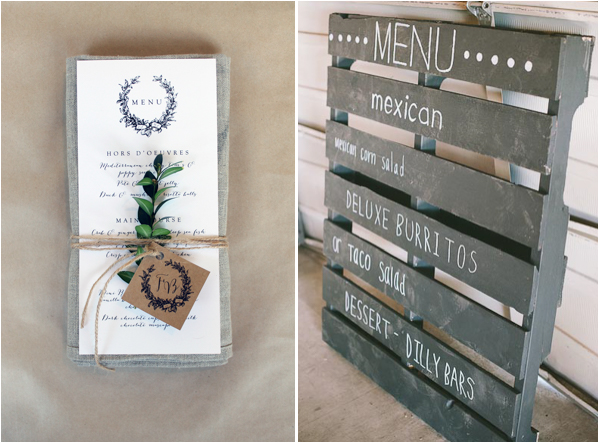 Elegant Wedding Menu Ideas and Inspiration for your Lake Tahoe Wedding