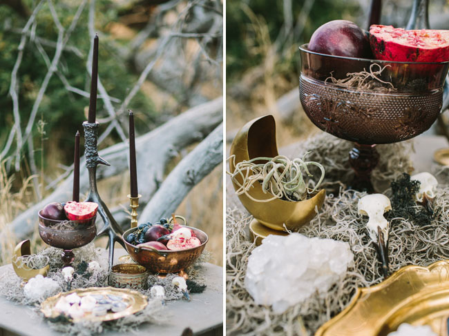 Moody Halloween Wedding Inspiration