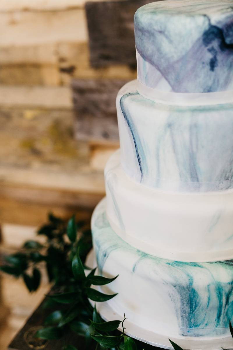 blue dusty blue water color cake wisconsin bakery cake madison milwaukee wisconsin dells wisconsin c