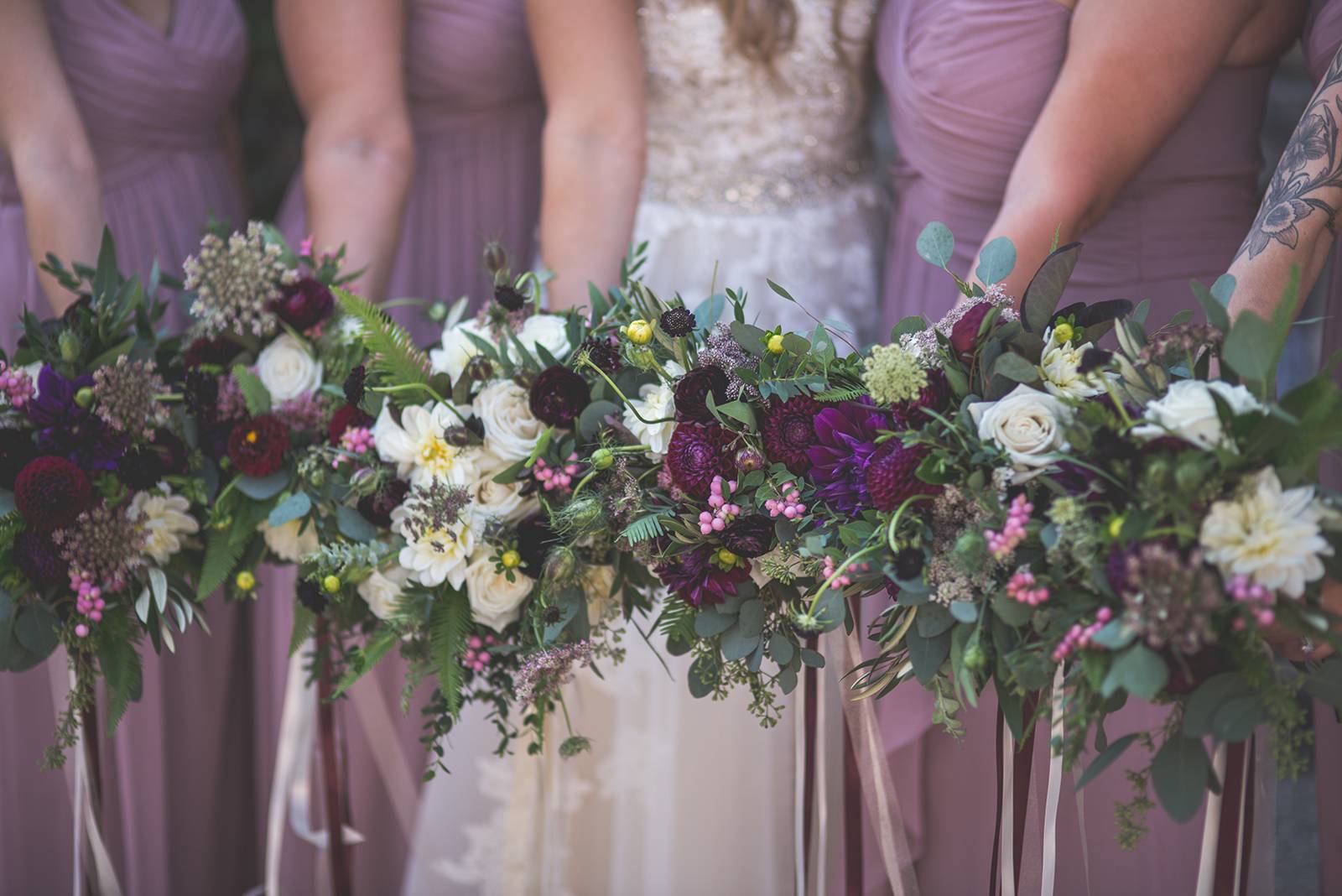 bouquet, bouquets, floral design, floral, purple lavender mauve burgundy bouquet