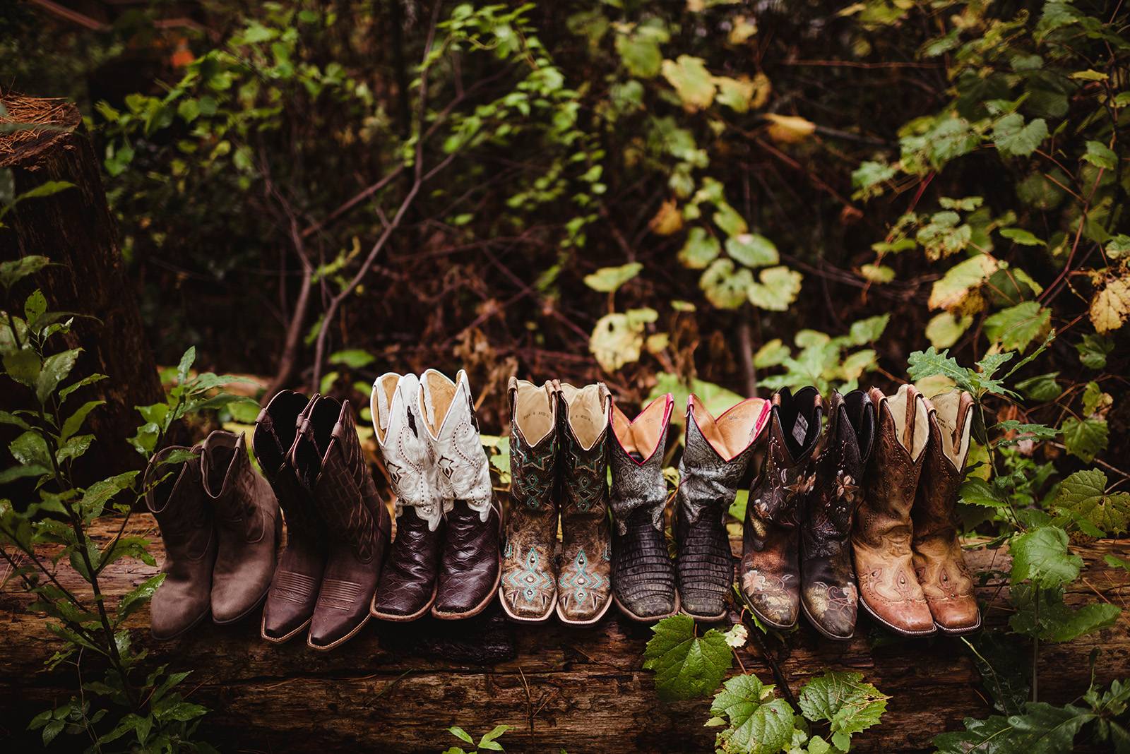 cowboy boots country western wedding