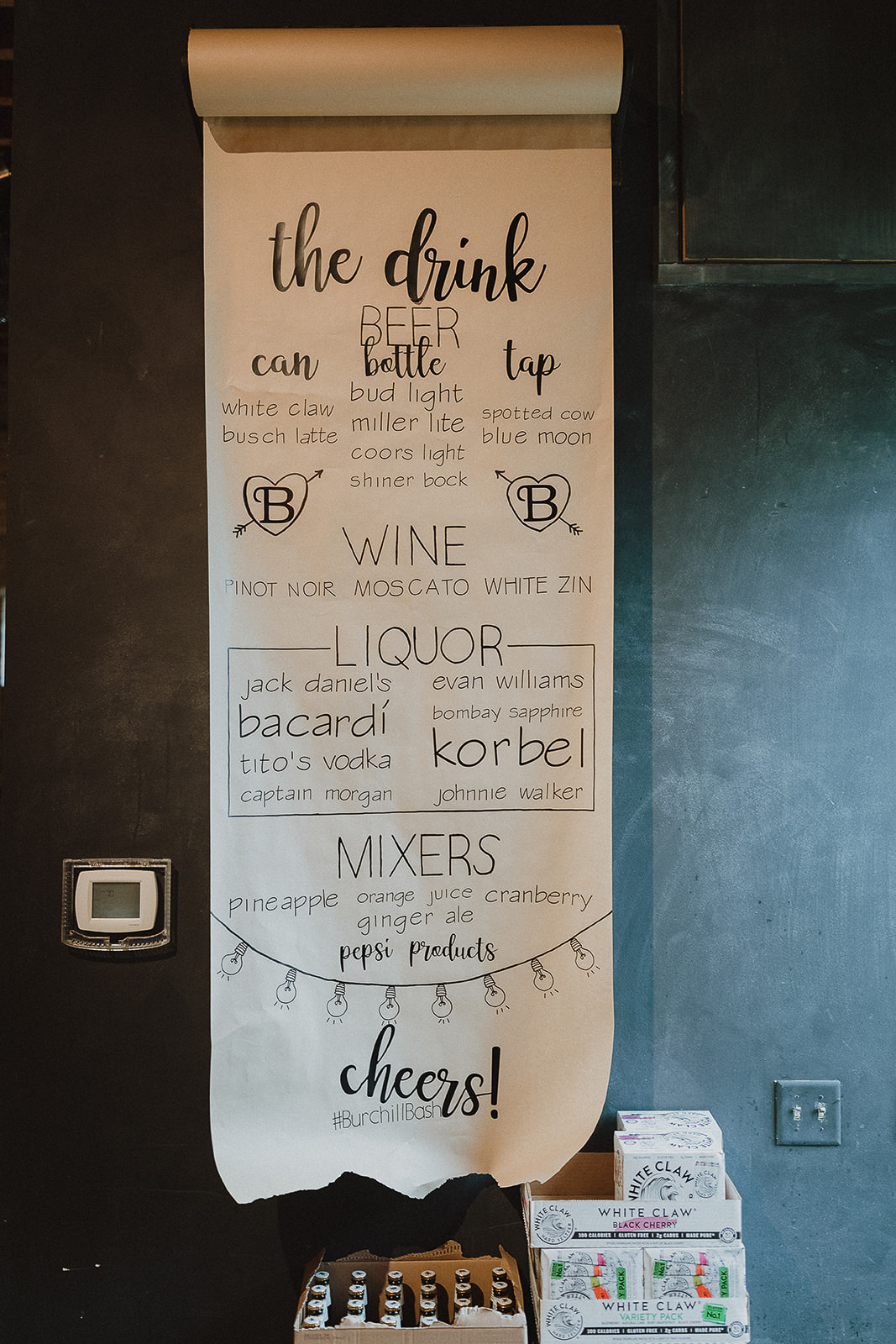 Bar Drink List