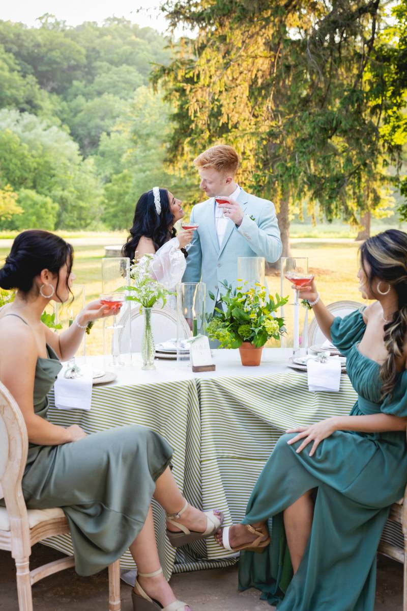 A SOFT SAGE + PISTACHIO GREEN GARDENINSPIRED WEDDING DESIGN WITH