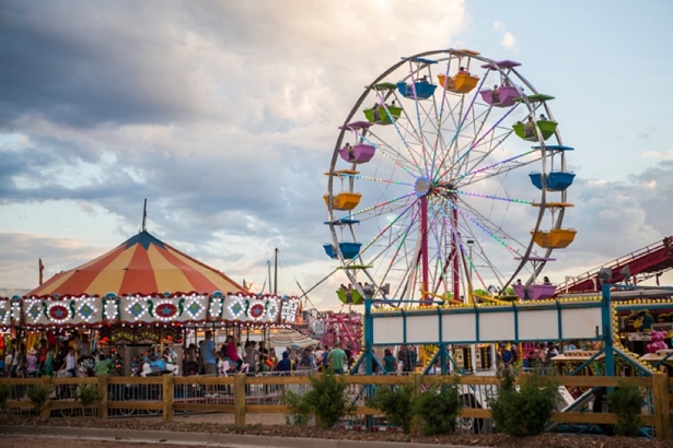 Engagement Session At The Boulder County Fair 