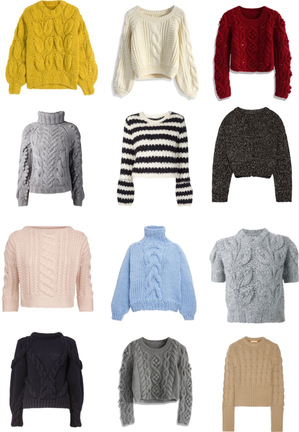 michael kors chunky cable knit sweater