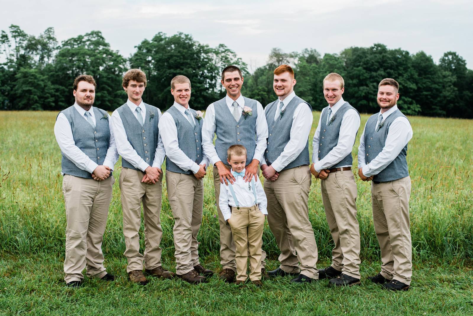 Backyard Summer Tent Wedding | Vermont 
