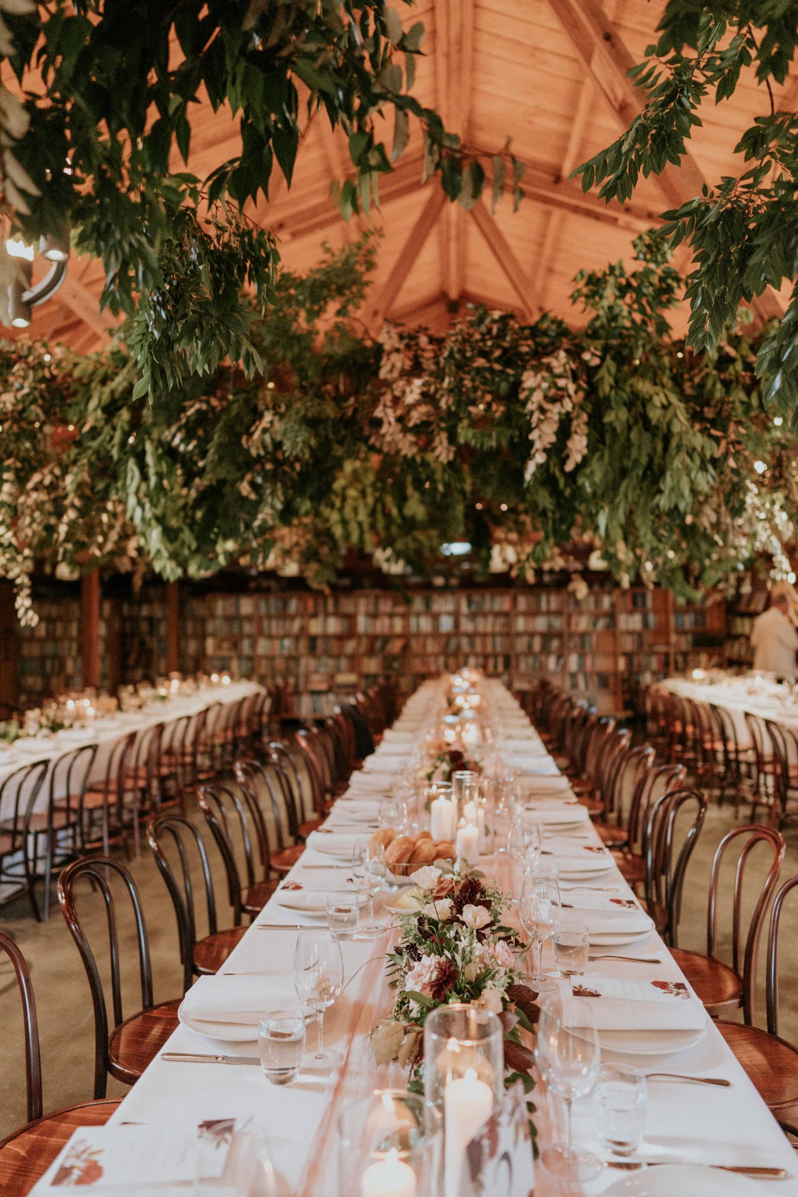 Romantic Book Lovers Wedding At Bendooley Estate Book Barn