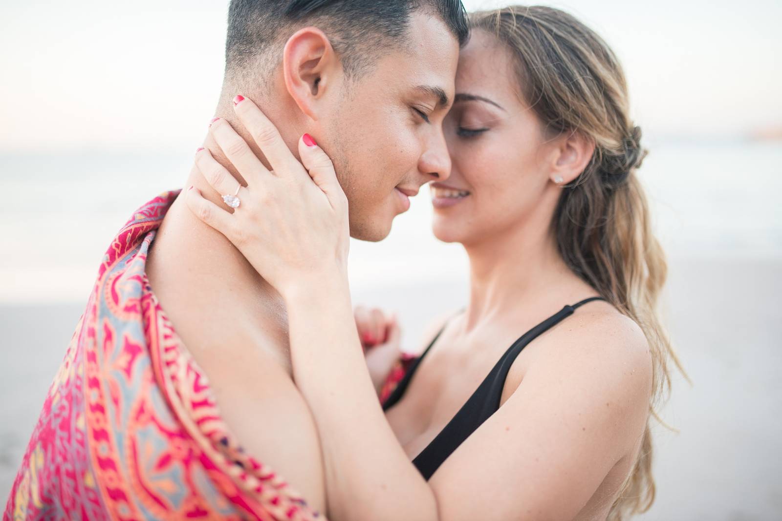 Carefree & romantic Costa Rica beach engagement Costa Rica Engagement