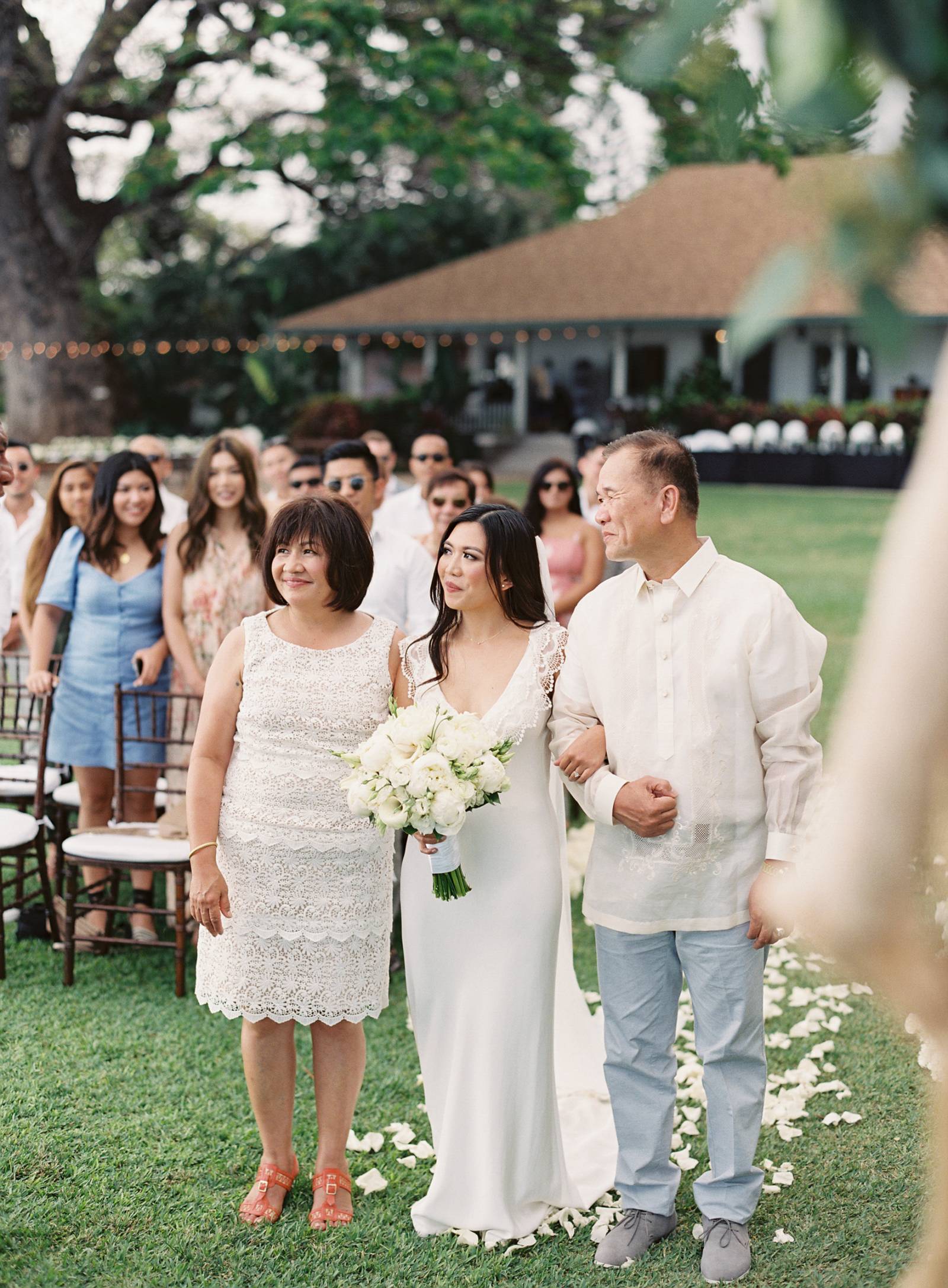 Fresh Green White Tropical Vibes At This Olowalu Plantation