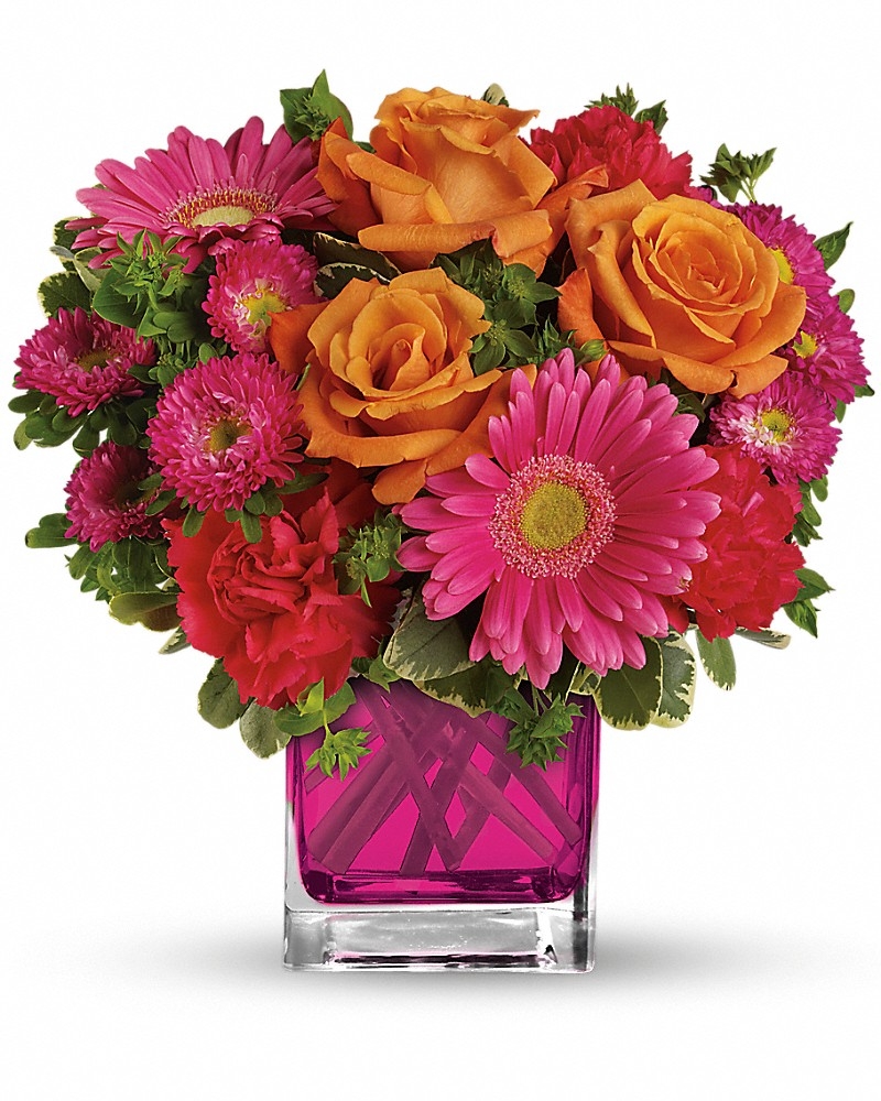 Turn Up The Pink Bouquet - Congratulations Flowers by In Full Bloom Winnipeg