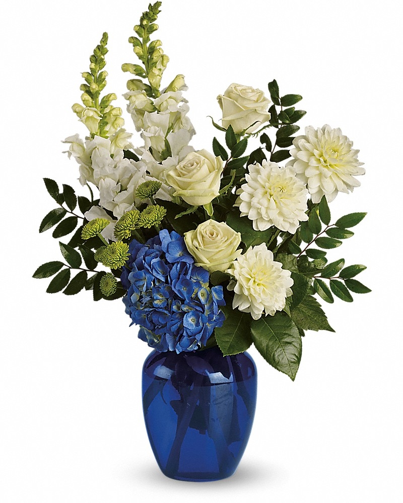 Ocean Devotion Bouquet  - Sympathy Bouquets Flowers by In Full Bloom Winnipeg