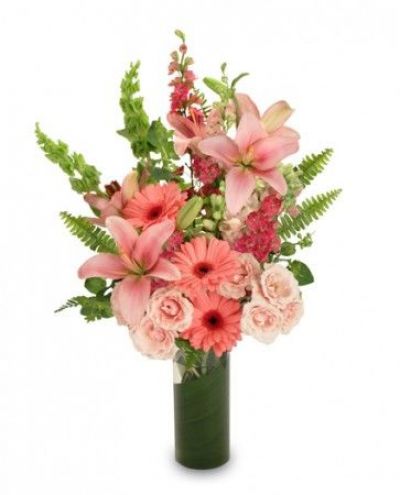 Pink Persuasion Bouquet  - Love & Romance Flowers by In Full Bloom Winnipeg