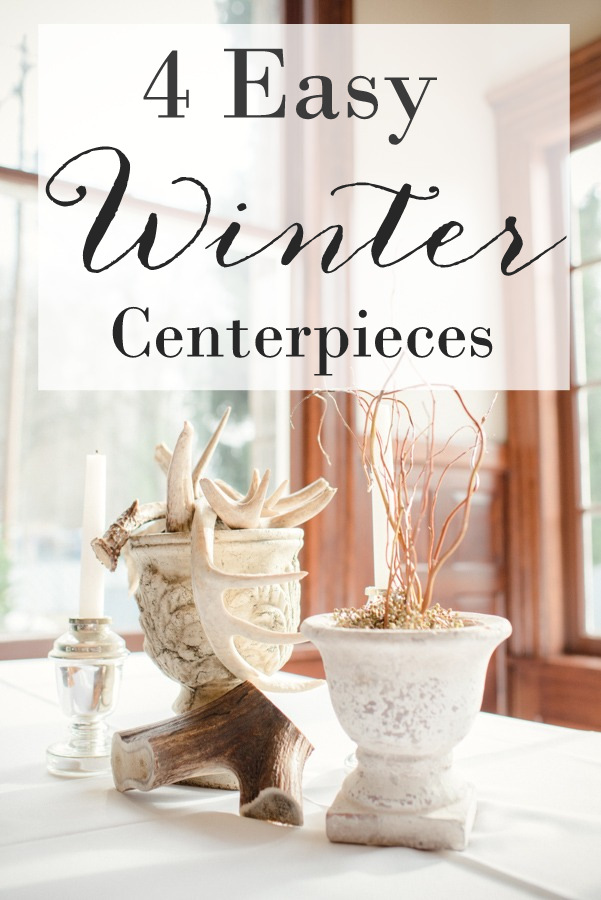 winter centerpieces