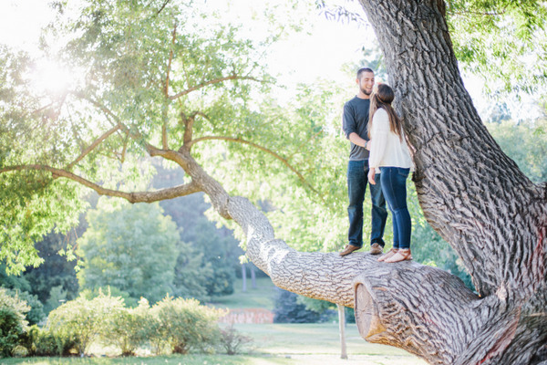 Finch Arboretum engagement