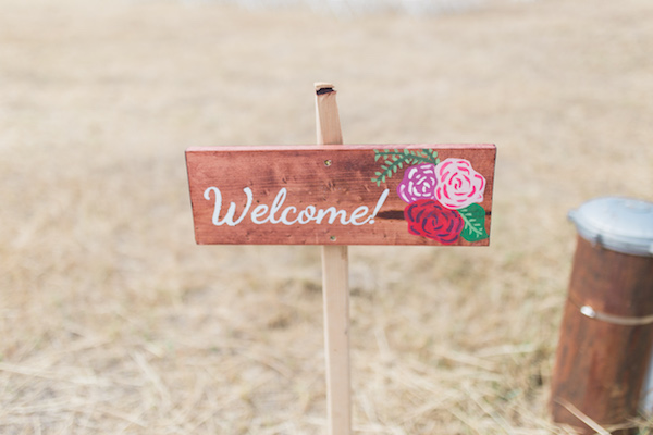 Rustic Boho Cow Camp Wedding