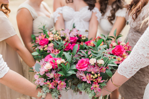 Rustic Boho Cow Camp Wedding