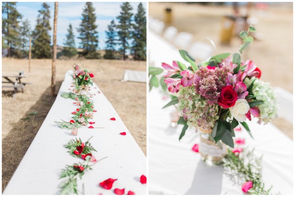 Rustic Boho Cow Camp Wedding