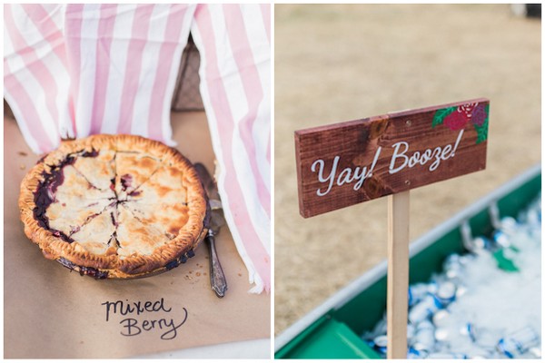 Rustic Boho Cow Camp Wedding