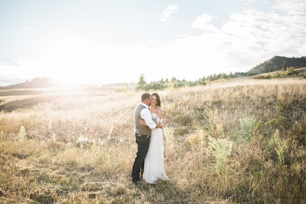 Rustic Boho Cow Camp Wedding