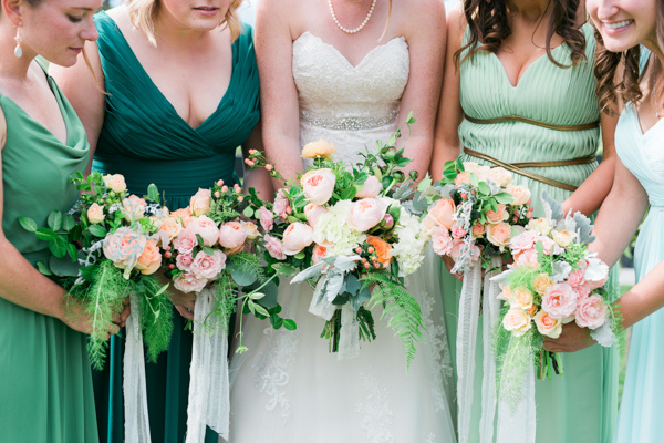 Mix and Match Bridesmaid Dresses