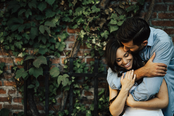 Classic Downtown Seattle Sunset Engagement