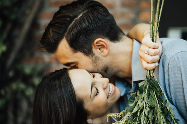 Classic Downtown Seattle Sunset Engagement