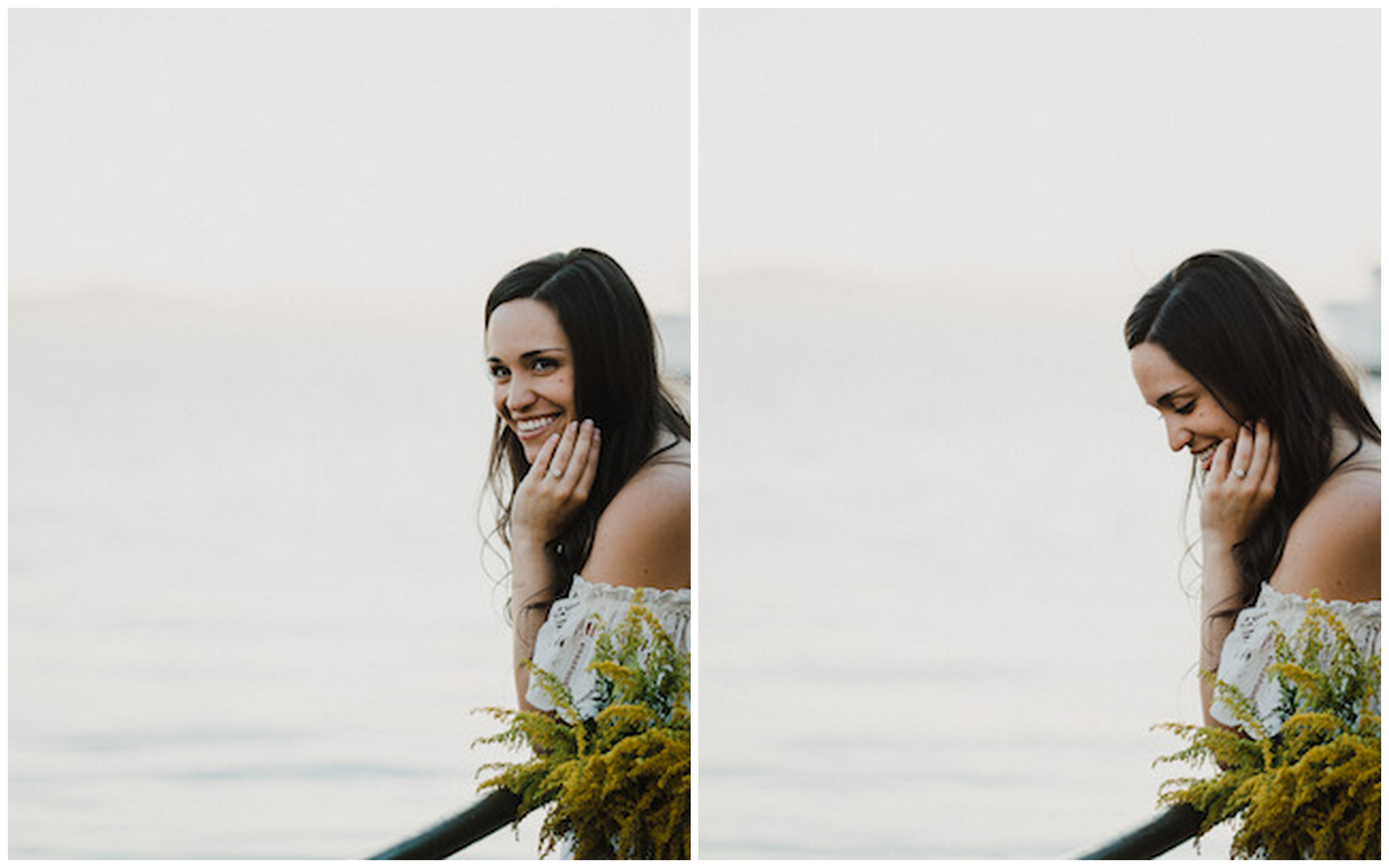 Classic Downtown Seattle Sunset Engagement