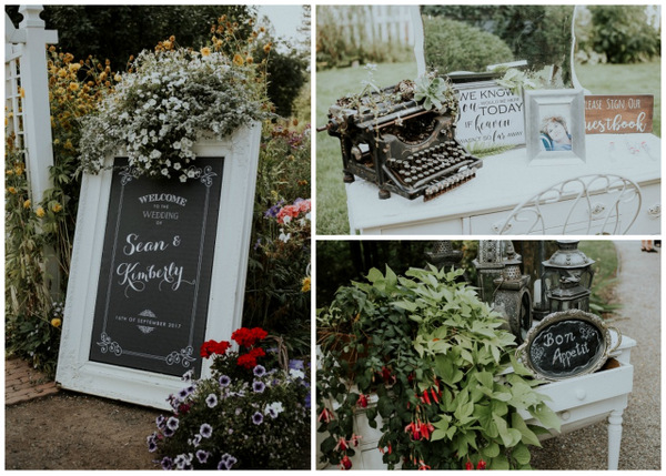 Wildly Gorgeous Gray And White Wedding