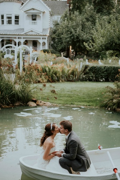 Wildly Gorgeous Gray And White Wedding