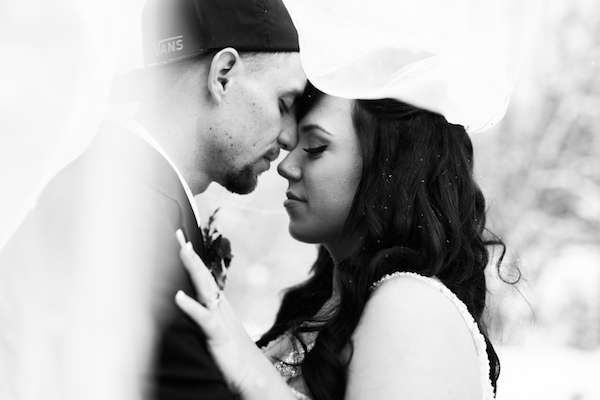 Snowy Winter Wonderland Wedding In Leavenworth