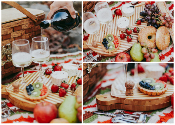 Riverside Picnic Engagement In Spokane