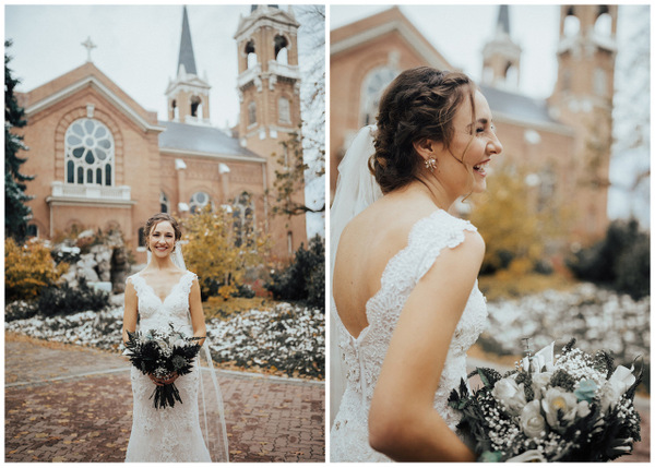 Classically Beautiful Wedding With Plenty Of "Something Blues"