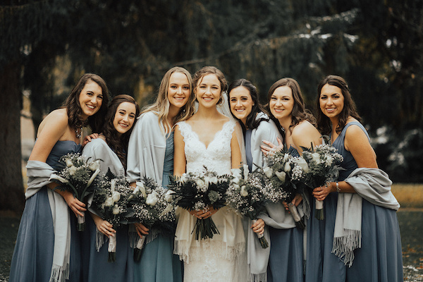 Classically Beautiful Wedding With Plenty Of "Something Blues"