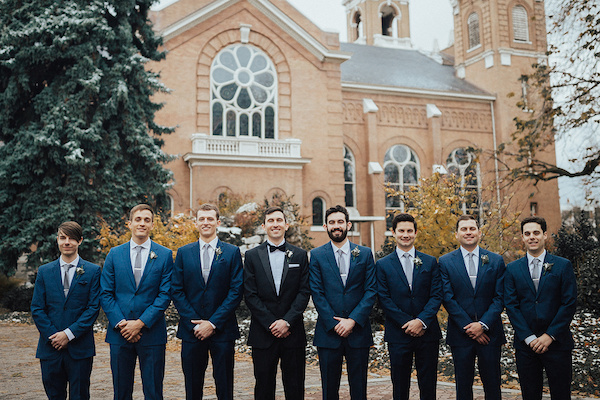 Classically Beautiful Wedding With Plenty Of "Something Blues"
