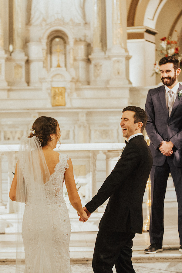 Classically Beautiful Wedding With Plenty Of "Something Blues"