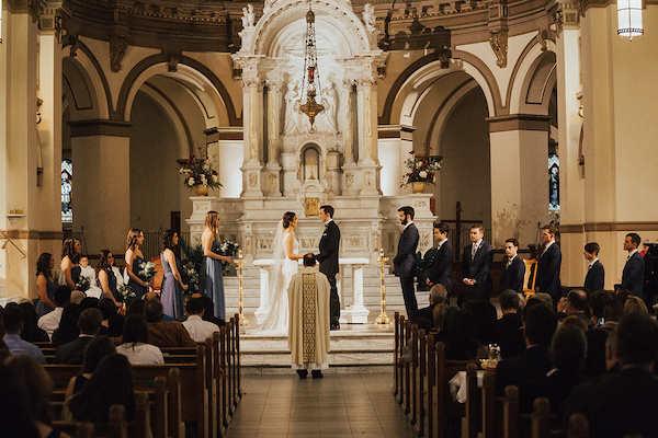 Classically Beautiful Wedding With Plenty Of "Something Blues"