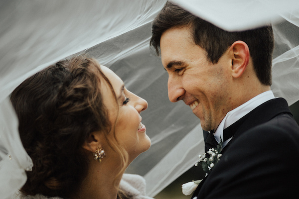 Classically Beautiful Wedding With Plenty Of "Something Blues"