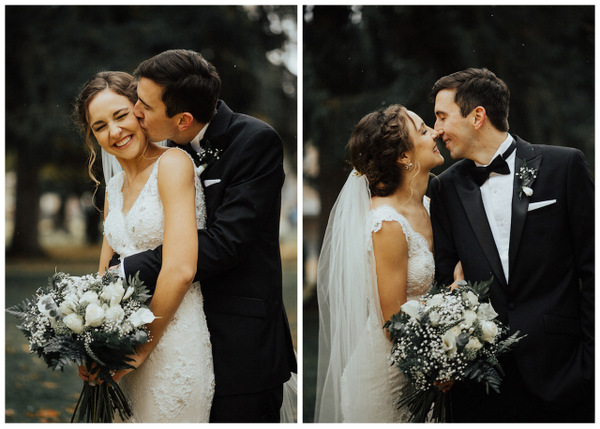 Classically Beautiful Wedding With Plenty Of "Something Blues"