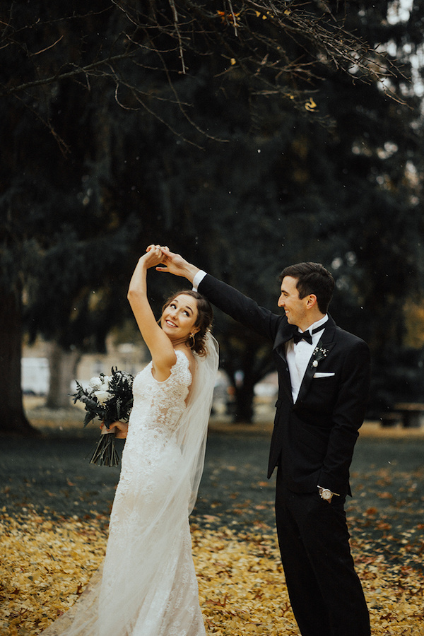 Classically Beautiful Wedding With Plenty Of "Something Blues"