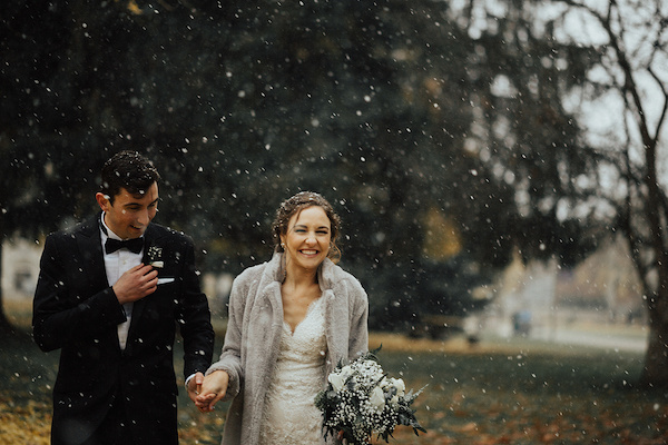 Classically Beautiful Wedding With Plenty Of "Something Blues"