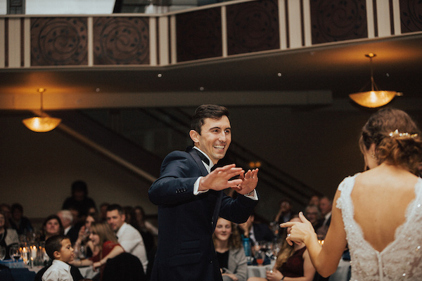 Classically Beautiful Wedding With Plenty Of "Something Blues"