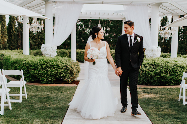 Classically Chic + Romantic Garden Wedding In Finley