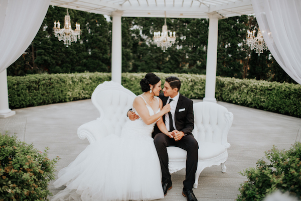 Classically Chic + Romantic Garden Wedding In Finley