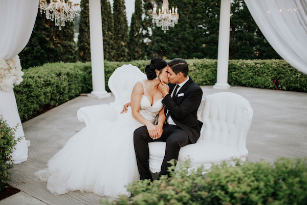 Classically Chic + Romantic Garden Wedding In Finley